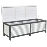 Auflagenbox Kissenbox Sitzbank Holzbank Holz Gartentruhe Holztruhe Truhenbank