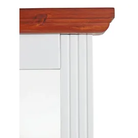 Home Affaire Spiegel HOME AFFAIRE "Konrad", weiß (weiß, kirschbaumfarben), B:93cm H:94cm T:5cm, Glas, Spiegel, aus massiver Kiefer, FSC-zertifiziert