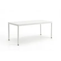 KAWOLA LONGA Gartentisch 180 x 90 x 75 cm Hellgrau