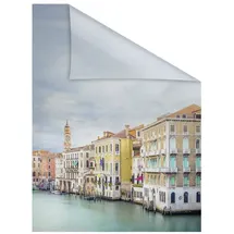 Lichtblick Fensterfolie Vendig 1 St., blickdicht, strukturiertKlebepunkte, selbstklebend, Sichtschutz, bunt B/L: ca. 100x100 cm (B x L)