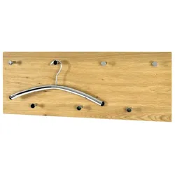 HAKU Möbel Wandgarderobe eiche 4001070156136 HAKU Möbel