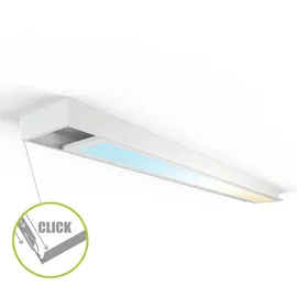 longlifeled gmbh LED Panel Aufbaurahmen Click 120x15cm
