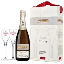 Piper-Heidsieck Essentiel Blanc de Blancs Extra Brut 12% vol 0,75 l Geschenkset