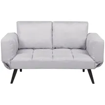 Beliani Sofa Hellgrau Brekke