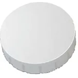 Maul Rundmagnet Solid 24 mm 0,6 kg Haftkraft 10 Stück weiß Packung mit 24 Stück