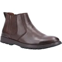 Hush Puppies - Herren Stiefeletten "Gary", Leder FS8286 (41 EU) (Braun) - Braun - 41