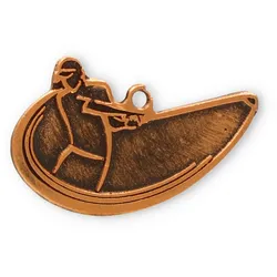 Motivmedaille Golf goldfarben