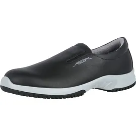 Abeba Berufsschuhe uni6 Slipper schwarz 45 - schwarz - 45