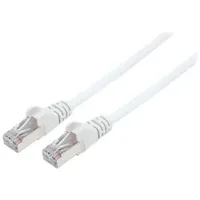 Intellinet Network Solutions Intellinet 741378 RJ45, Patchkabel CAT 6a (Rohkabel CAT 7) S/FTP, 100% Kupfer, LS0H, 1,5 m Weiß