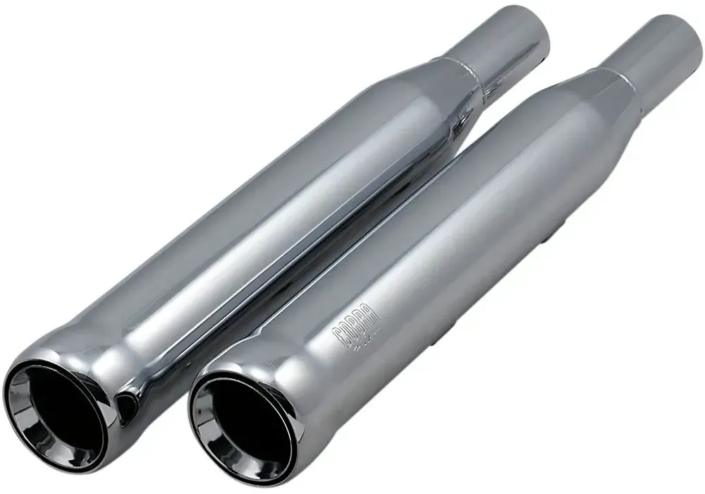Cobra Harley Davidson 6085 Nicht Homologierter Slip-on-schalldämpfer - Chrome - Not Homologated
