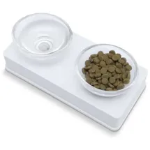 Cat it Catit Glass Diner weiß