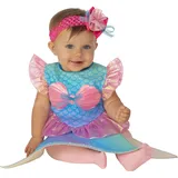 Rubie's Rubies Meerjungfrau-Kostüm, rosa, blau, T (701896-T)