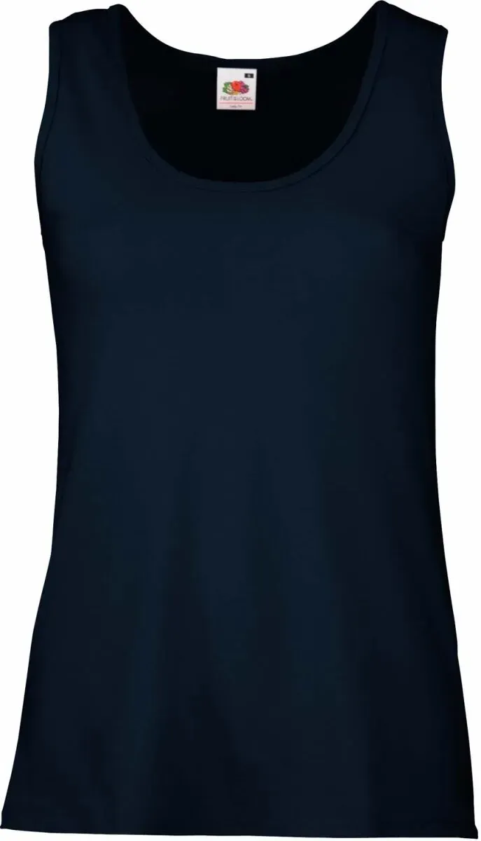 Fruit of the Loom Damen Valueweight Vest Lady-Fit Tank Top 61-376-0 deep navy L