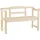 iWerk Holzbank Kiefer natur 118 x 43,6 x 73,5 cm