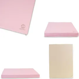 JEFlex Turnmatte 100 x 70 x 8 cm pink/beige Weichbodenmatte - rosa|beige