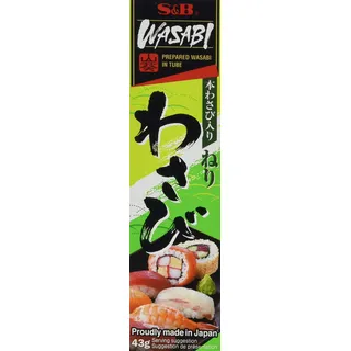 S&B Wasabi-Geschmack Meerrettichpaste 43g