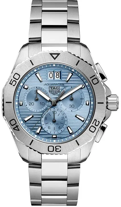 TAG Heuer Herrenuhr Aquaracer Professional 200 Date 40mm CBP1112.BA0627 - silber