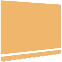 vidaXL Markisenersatzstoff Polyester 1 x 1 m gelb