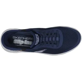 SKECHERS Go Walk Flex Navy And Grey Textile / Synthetic 43
