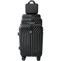 NTK-Collection Mabell Koffer-Set 4-tlg. schwarz