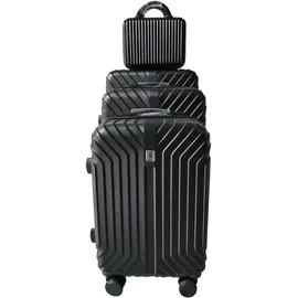 NTK-Collection Mabell Koffer-Set 4-tlg. schwarz