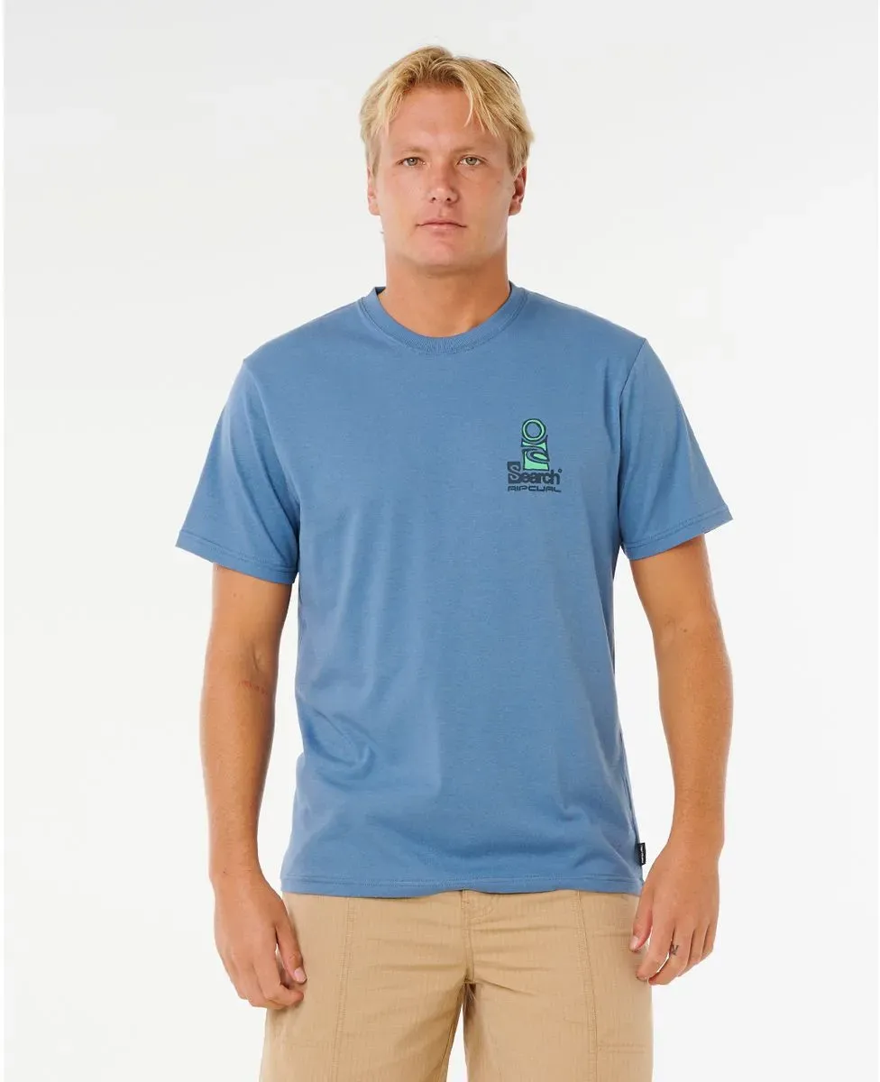 RipCurl Vaporcool Search Stack Tee bluefin (2361) S