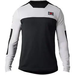 Fox Defend LS Jersey Syndicate white black - S