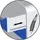 Exacompta Schubladenbox Big-Box Plus 35,5 x 27,1 x 27 cm 5-tlg. mehrfarbig