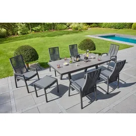 LC Garden Diwo Gartenstuhl 63 x 57 x 107 cm grau 1 St.