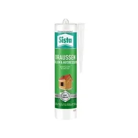 Sista Dichtstoff Allwetter Silikon transparent 280 ml