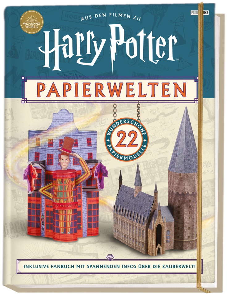 Aus Den Filmen Zu Harry Potter: Papierwelten - 22 Wunderschöne Papiermodelle - Moira Squier  Gebunden