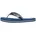 Zehentrenner mit Kontrast-Details Blau 39