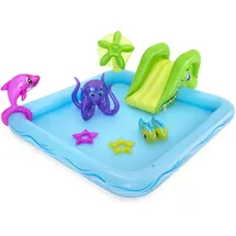 BESTWAY Wasserspielcenter Aquarium 239 x 206 x 86 cm