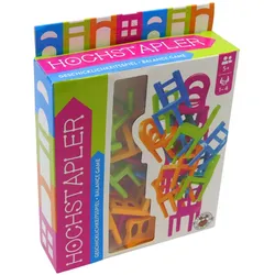 Hochstapler Geschicklichkeitsspiel Stühle 18-teilig Familie Geduld Unterhalat...