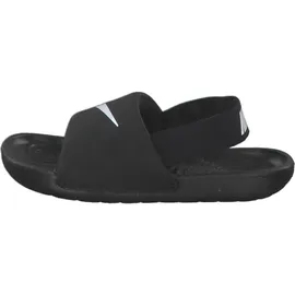Nike Kawa Slide Sandal, Black/White-White-White, 25 - 25