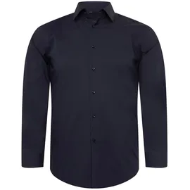 Boss H-hank Kent Langarmhemd Dark Blue 41 Regular