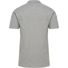 hummel hmlGO 2.0 Chevron Poloshirt, Graumeliert, 2XL