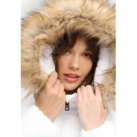 Superdry Fuji Belted Damen. Kapuzenjacke weiß S