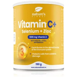 Natures Finest Vitamin C + Selenium + Zinc Pulver mit Vitaminen 150 g