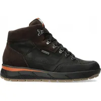 Mephisto Rody MT Schnürboot, Mephi-Tex, Fett- / Velourleder, Black 45 - Schwarz - 45