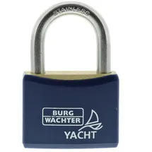 Burg Wächter Vorhängeschloss Messing, Blau