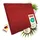 Floordirekt Kokos 100 x 200 cm Rot