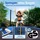 monzana Trampolin 305 cm inkl. Sicherheitsnetz Blau