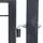 Home Deluxe Doppelstabmatten Gartentor Portarius 1,6 m anthrazit