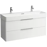 Laufen Base für VAL Waschtischunterschrank H4024721102601, 118x53x39cm, 2 Auszüge, weiß matt