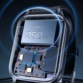 Joyroom Fit-Life Smartwatch Armbanduhr IP68 Gesundheitsüberwachung Herzfrequenz Dunkelgrau (JR-FT3)
