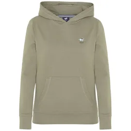 Polo Sylt Kapuzensweatshirt Multicolour-Optik Grün L