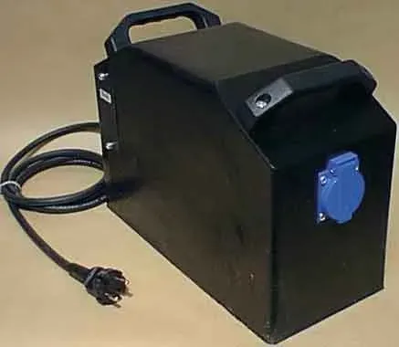 Trafo-Technik-Hoppecke Trenntrafo, tragbar ETR 3500VA 230/230V