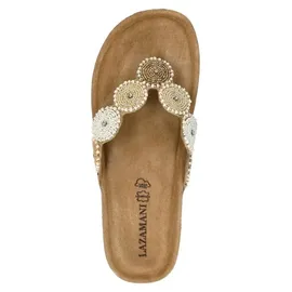 LAZAMANI Zehensteg Beige 38