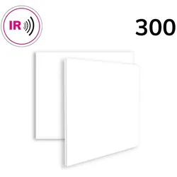 ISOLED - Infrarot-Panel PREMIUM Professional 300, 285W, 592x592mm, weiß, IP44, dimmbar,